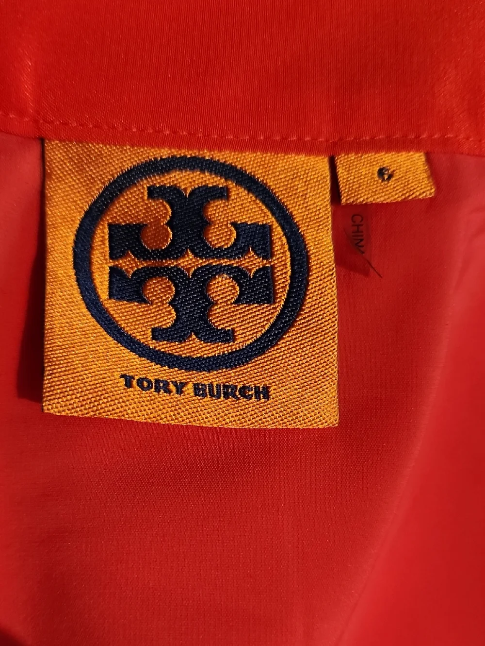 Tory Burch Classic Red Women's Skirt